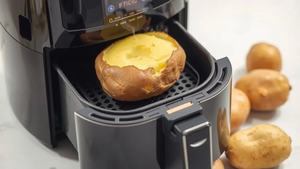 Bakad potatis i airfryer går det att göra